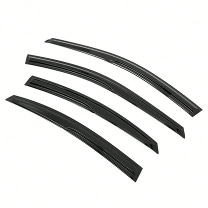 4PCS Mugen Style Window Visors Compatible With Toyota Camry 2025-2026 Acrylic Smoke/Tinted Rain Guards Protective Trim Car Accessories