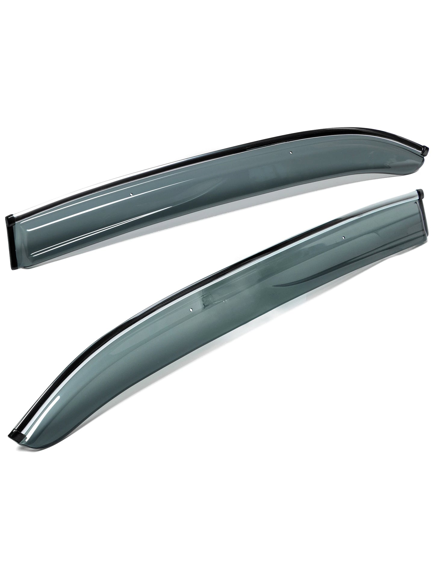 4PCS Tape On Window Visors Compatible With Toyota Camry 2018-2024 Chrome Trim Smoke Tinted Acrylic Window Rain Guards Summer Sun Shade Wind Vent Air Deflector 4PCS, A Great Find For Valentine