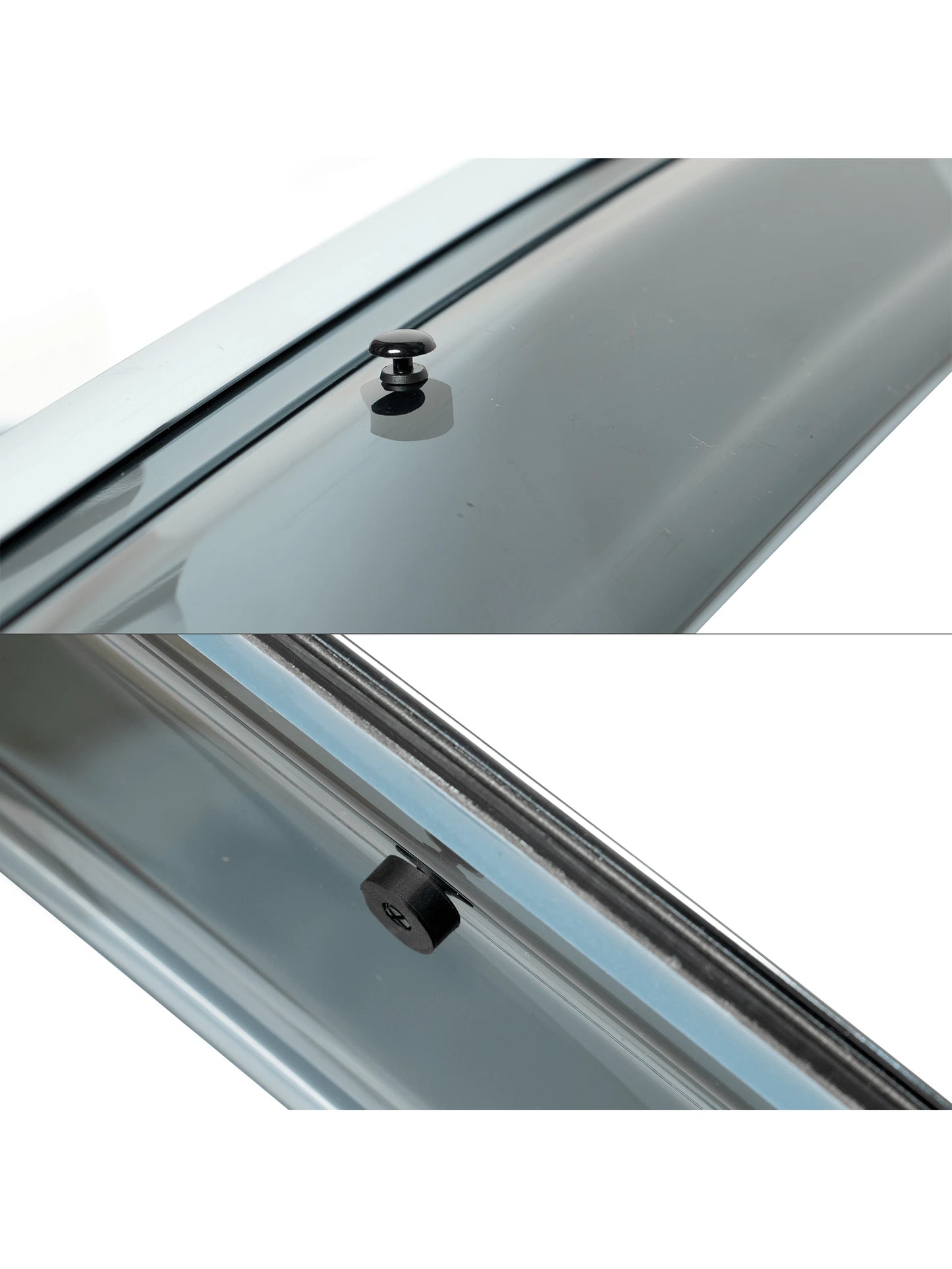4PCS Tape On Window Visors Compatible With Toyota Camry 2018-2024 Chrome Trim Smoke Tinted Acrylic Window Rain Guards Summer Sun Shade Wind Vent Air Deflector 4PCS, A Great Find For Valentine