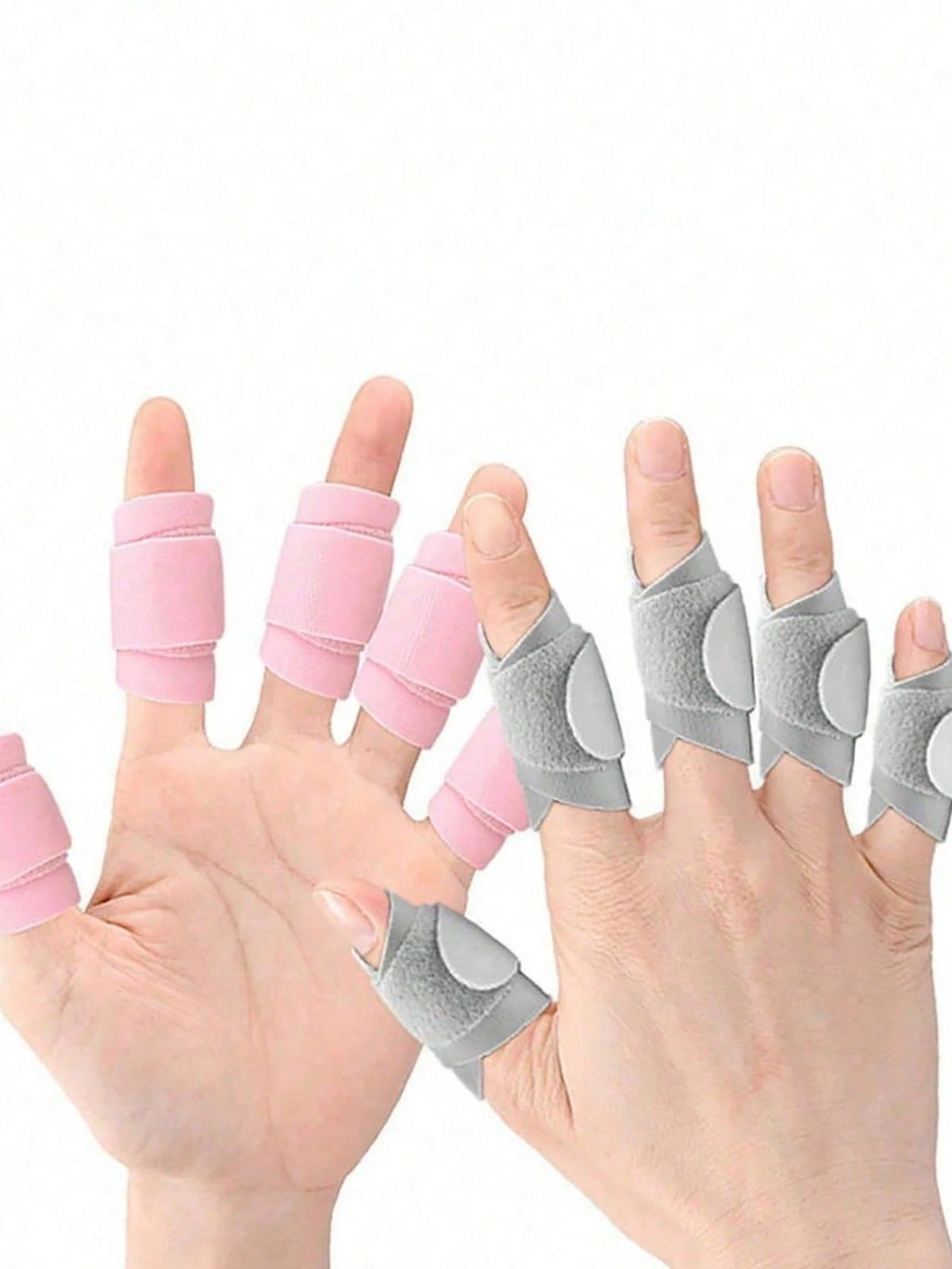5/10pcs Adjustable Finger Splint Adjustable Finger Brace Breathable Elastic Finger Tape, Compression Pression Protector For Triggger Finger,Compression Aid For Sports