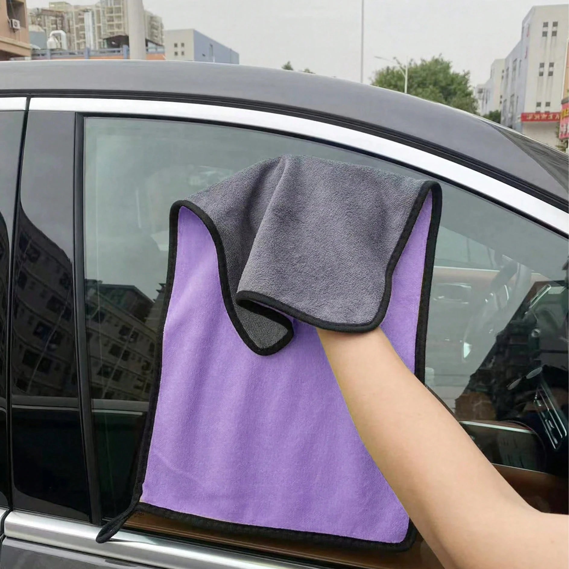 5/3/1 Pc Microfiber Car Washing Towels, Automotive Cleaning Drying Cloth, Car Cleaning Supplies