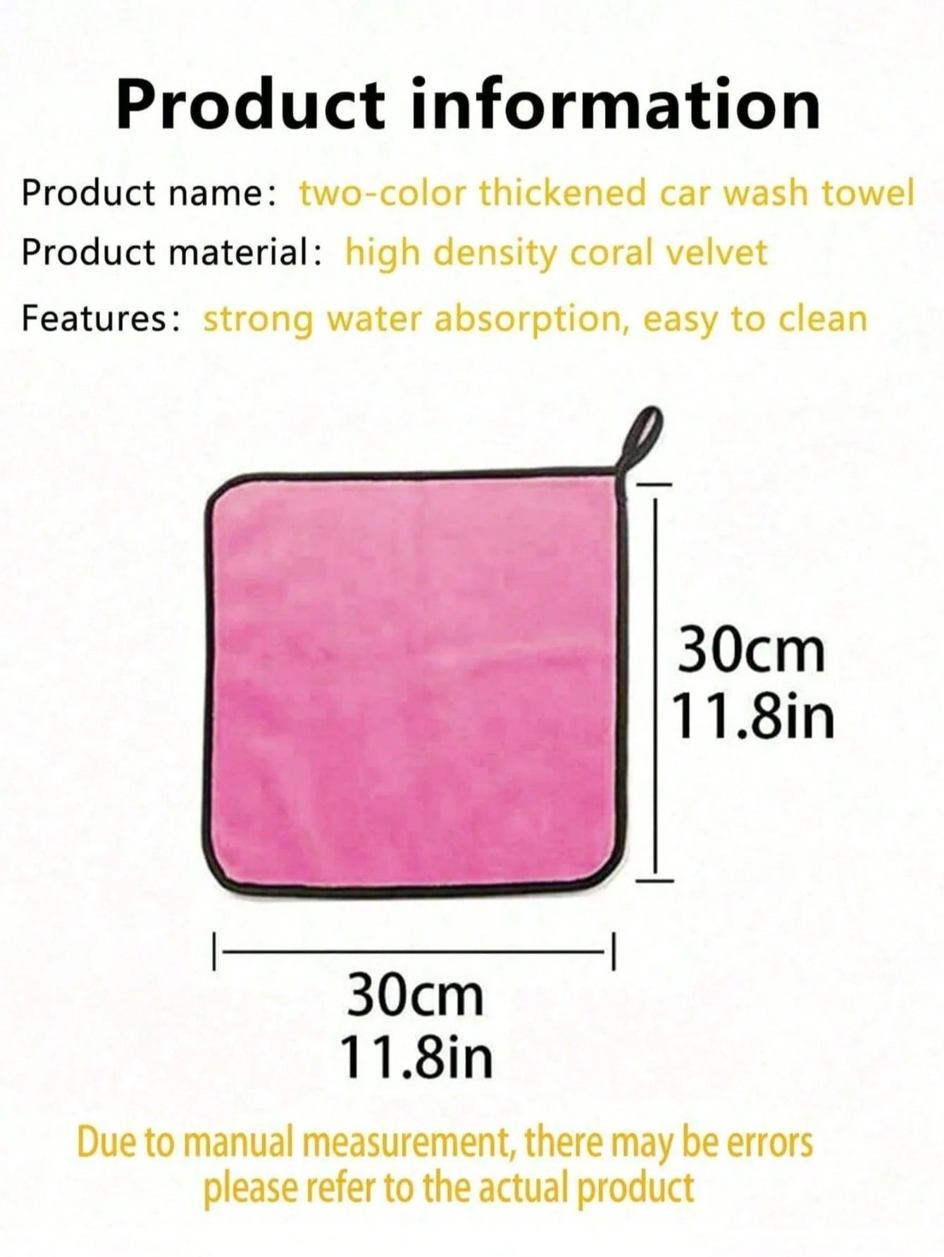 5/3/1 Pc Microfiber Car Washing Towels, Automotive Cleaning Drying Cloth, Car Cleaning Supplies