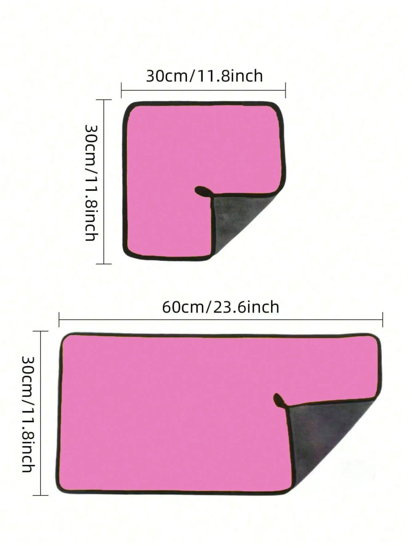 5/3/1 Pc Microfiber Car Washing Towels, Automotive Cleaning Drying Cloth, Car Cleaning Supplies