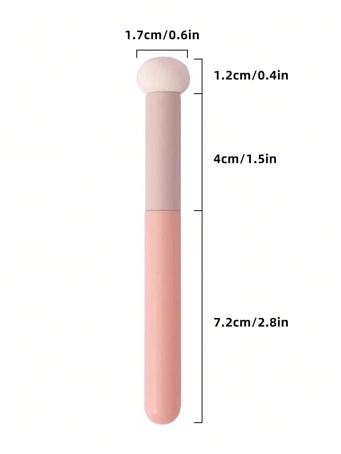 5-Piece Concealer Brush Mushroom Sponge Head Soft And Traceless Large Area Acne Mark Removal Makeup Brush, Makeup Brush, Including Powder Brush And Concealer Brush, Lip Brush, Sponge Applicator, Makeu