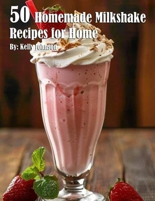 50 Homemade Milkshake Recipes For Home (Paperback) By Kelly Johnson