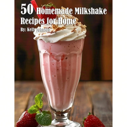 50 Homemade Milkshake Recipes For Home (Paperback) By Kelly Johnson