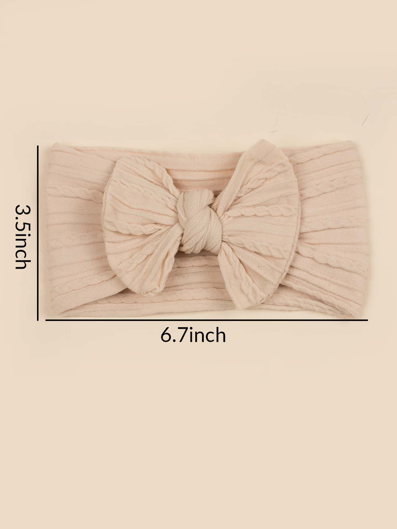 5pcs Baby Bow Decor Hair Band Love Valentine