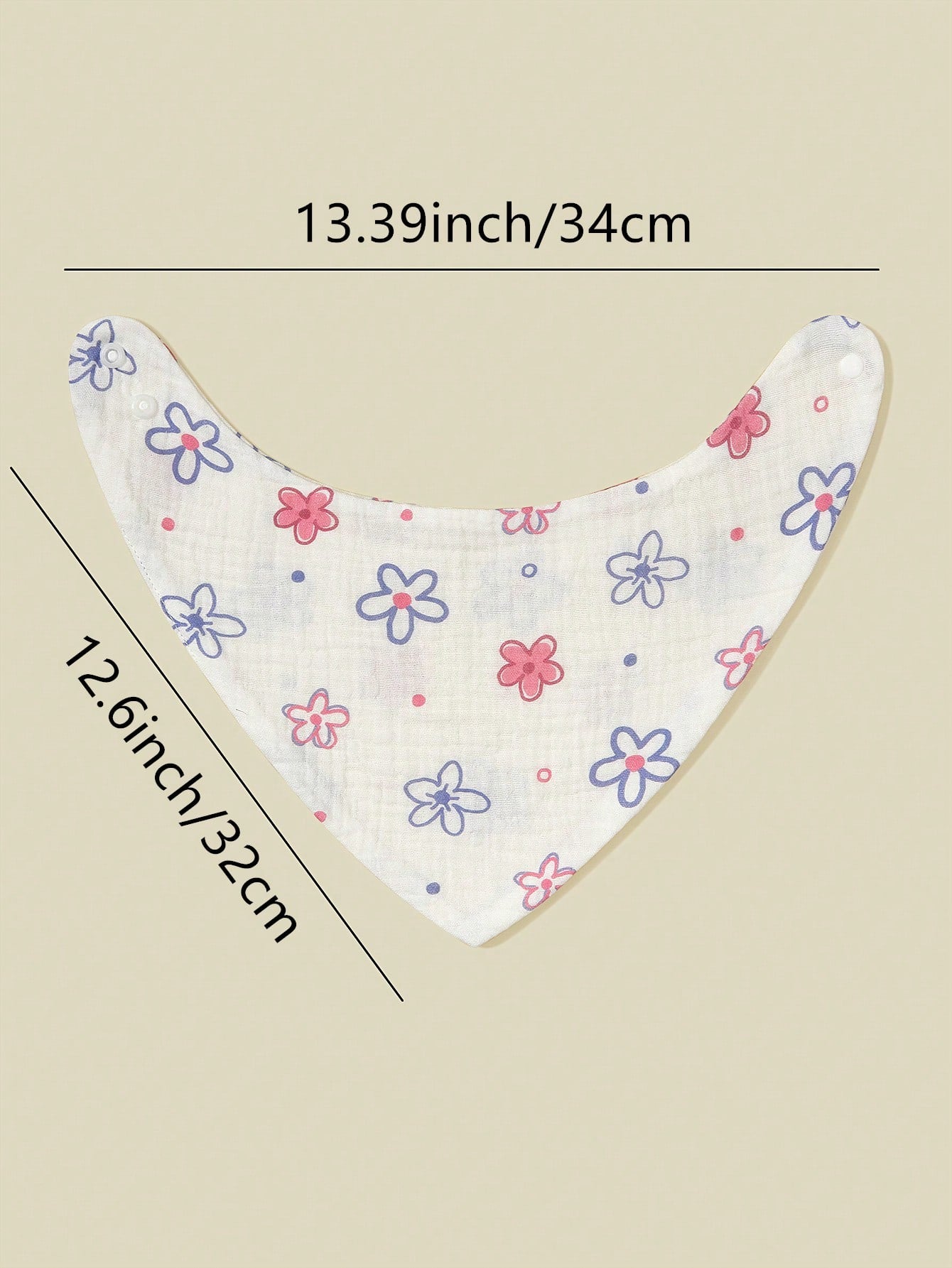 5pcs/Set Baby Bibs, Soft Cotton Muslin Drool Bibs, Floral & Animal Patterns For Boys & Girls