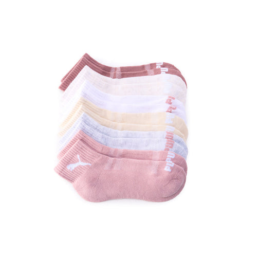 122253-21-PUMASOCKS-01-8859400033-PUMA 6 PAIRS OF SOCKS FOR WOMEN P600839-271-Women's Socks | Accessories-Puma-Yellow Shoes