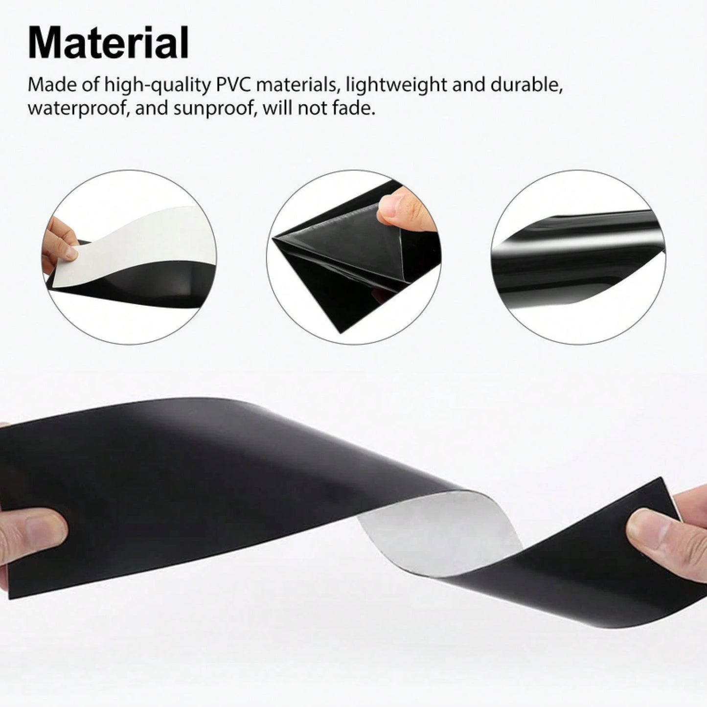 6pcs Black Window Pillar Post Door Trim Cover Set Malibu 2016-2021 KLZK