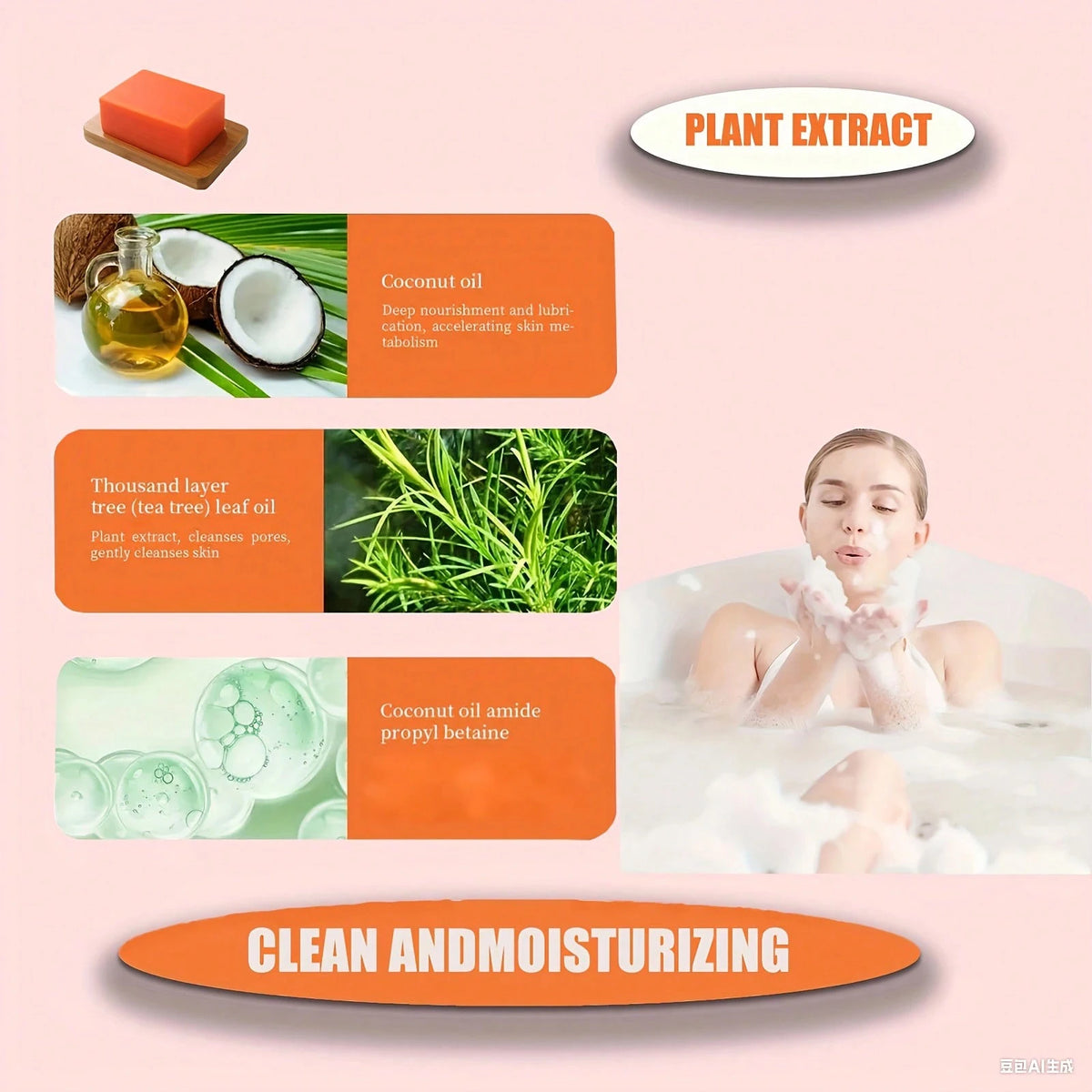 6PCS Wweimm Kojic Acid Soap, Brightening Skin Tone, Fading Dull Dark Spots, Gently Cleanses Skin Surface Impurities,Mild Skin-Friendly Formula, Suitable For Daily Face Body Cleansing, Home Skincare An