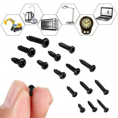 800pcs Self-Tapping Screw Set, Multiple Sizes And Styles Available, Comes With Storage Organizer Box, Convenient For Storage And Retrieval, Suitable For Daily Maintenance, Installation, Replacement An