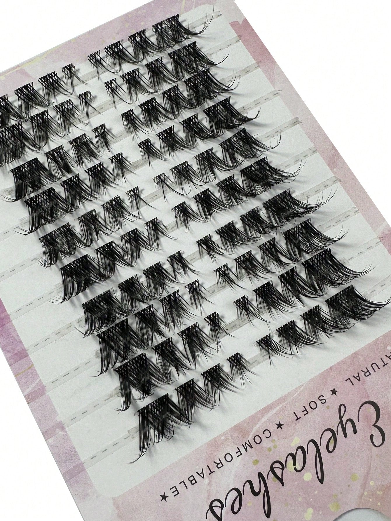 80pcs (8-15mm) Fox Eye D-Curl Mink Eyelash Extension Set, Natural Soft, Create Long Beautiful Lashes. Eyelash Clusters, Single Lashes, False Eyelashes, False Eyelashes