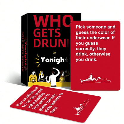 89pcs Card Game Set For Party, Drinking Game, Adult Entertainment, Suitable For Family, Camping, Bar Gatherings And Other Occasions