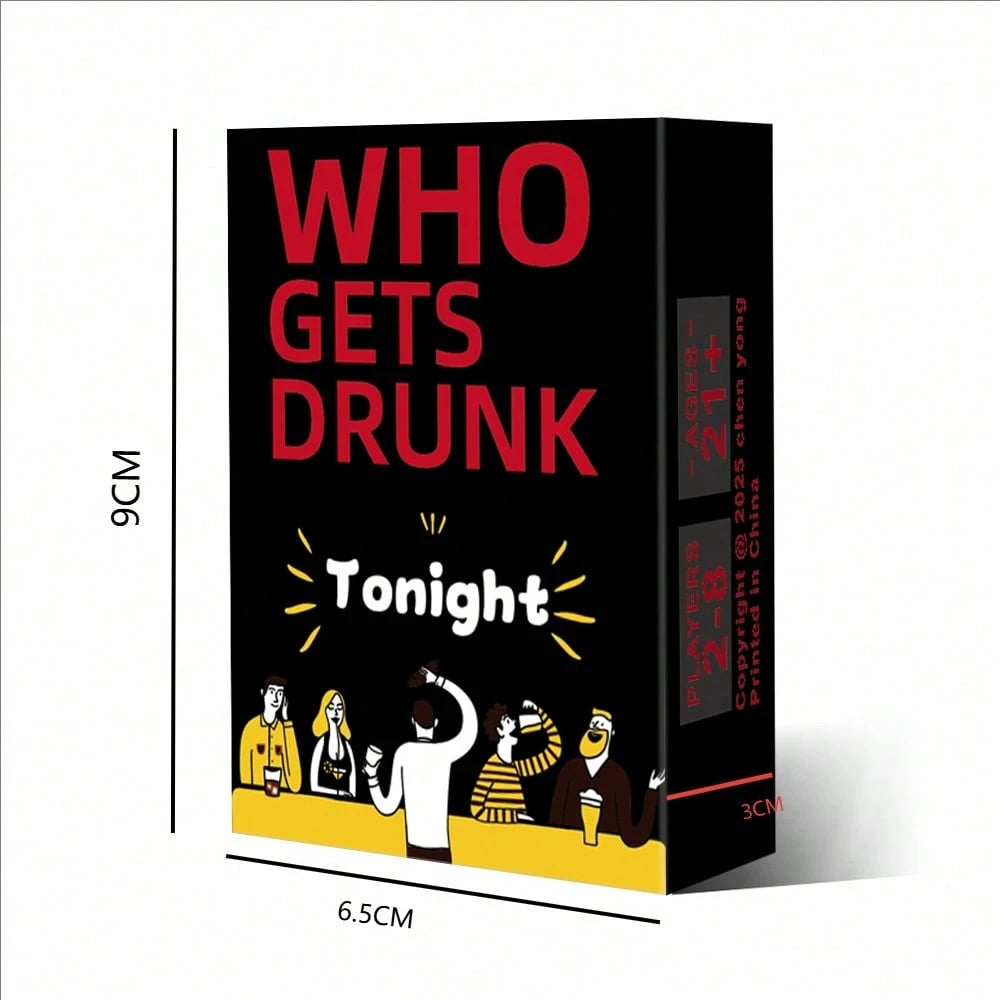 89pcs Card Game Set For Party, Drinking Game, Adult Entertainment, Suitable For Family, Camping, Bar Gatherings And Other Occasions