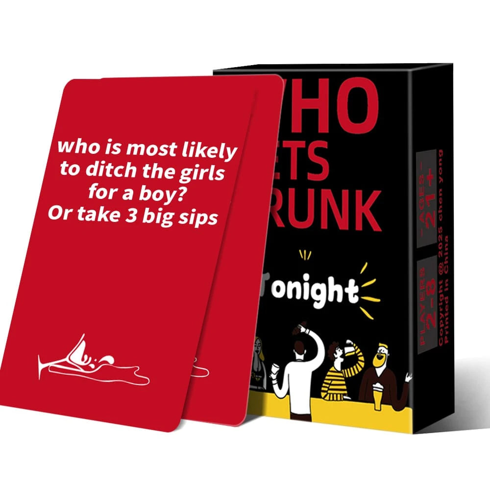 89pcs Card Game Set For Party, Drinking Game, Adult Entertainment, Suitable For Family, Camping, Bar Gatherings And Other Occasions