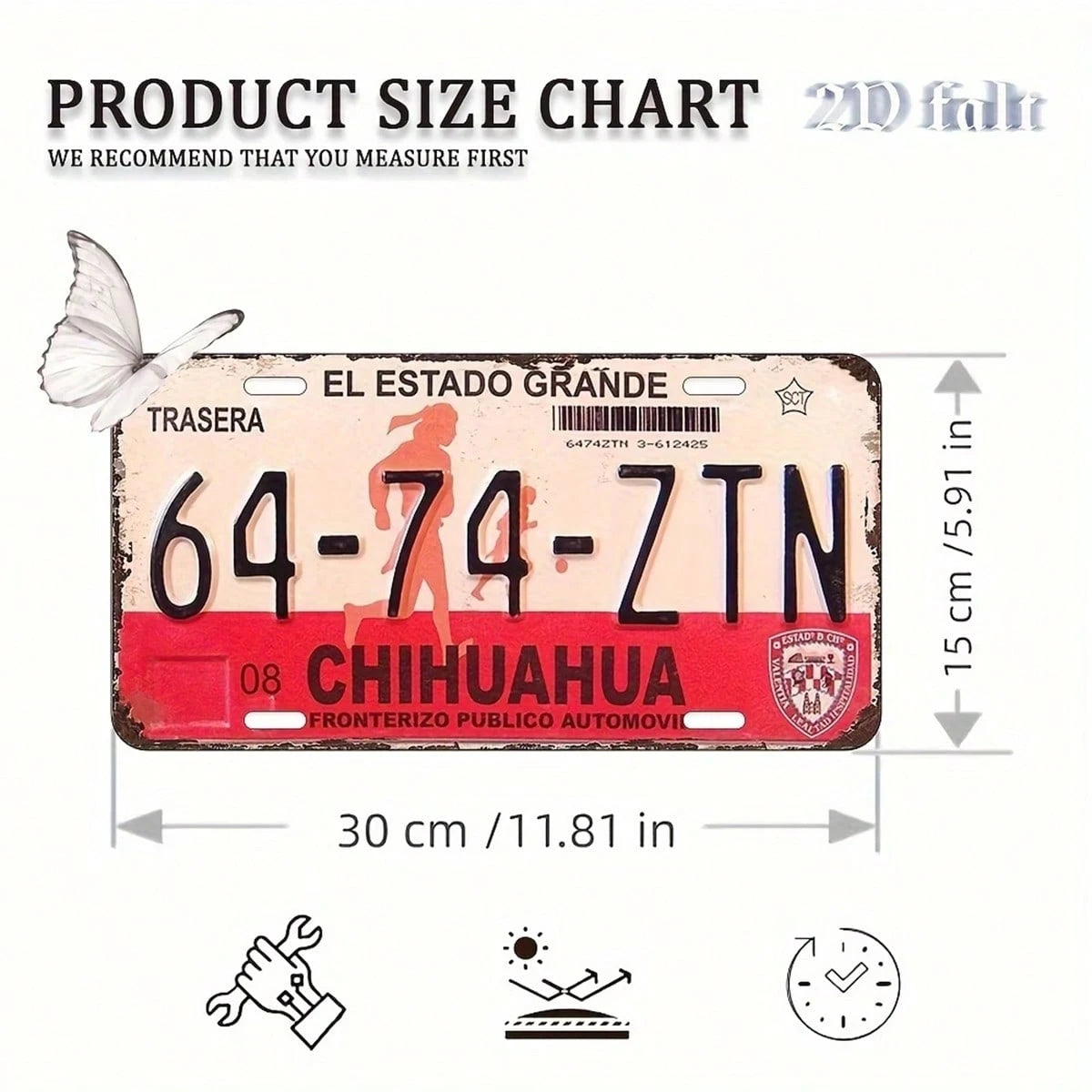 A Waterproof License Plate Frame Set Featuring A Leopard Print Design And The Word 'MAMA', Suitable For Both Men And Women, Measuring 12 Inches By 6 Inches
