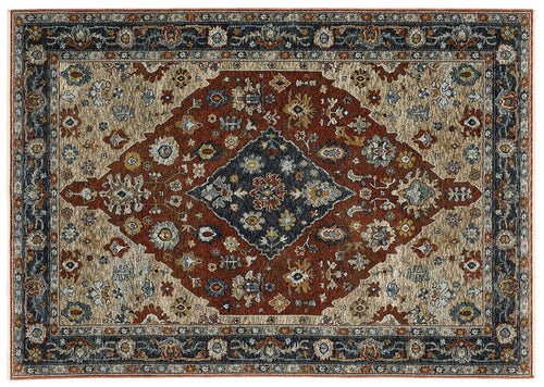 Oriental Weavers Area Rugs Aberdeen Area Rugs 1143H Red Persian By OW Rugs In 8 Sizes