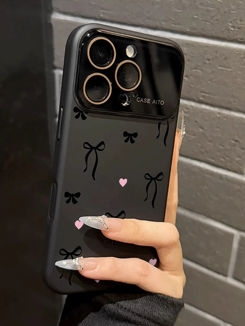 Acrylic Lens With Velvet Lining Inside.Phone Case For IPhone17/17air 16/15Pro/14/13pro 12 ProMax16Plus Case New Women Girls 30