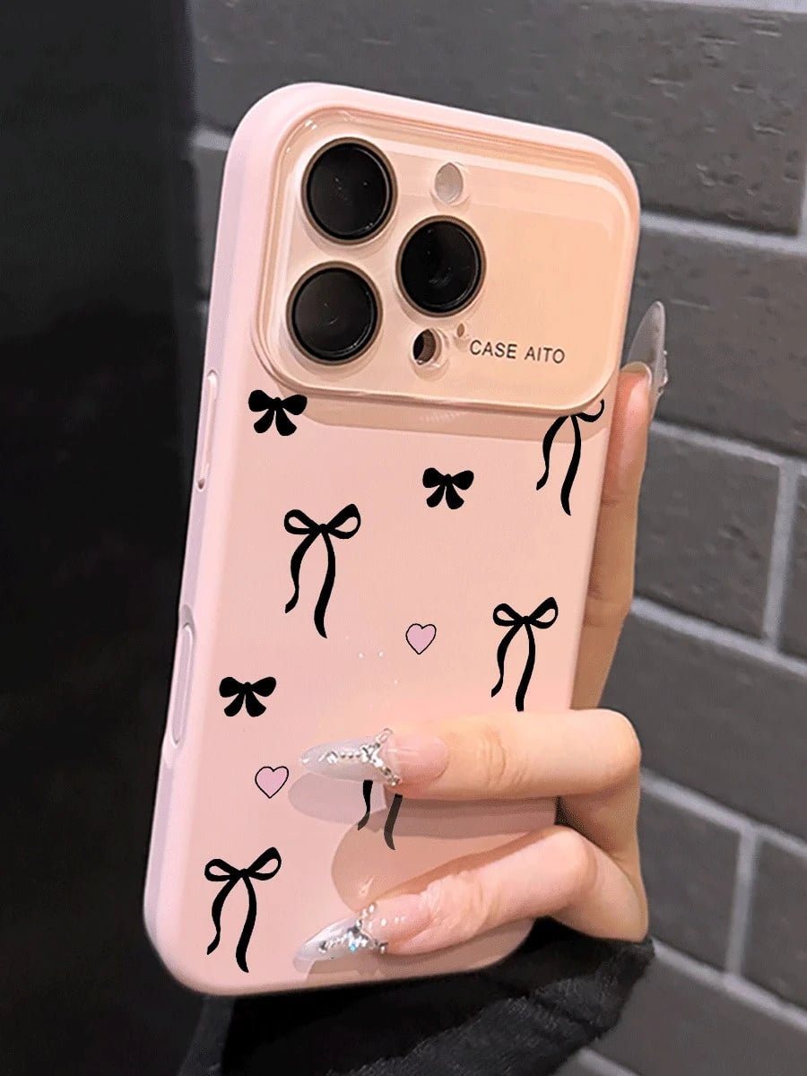 Acrylic Lens With Velvet Lining Inside.Phone Case For IPhone17/17air 16/15Pro/14/13pro 12 ProMax16Plus Case New Women Girls 30