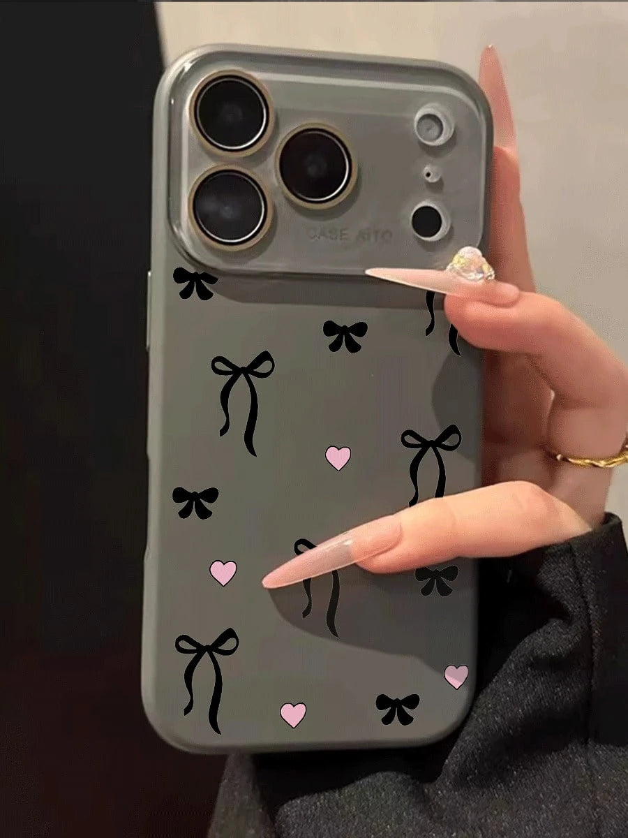 Acrylic Lens With Velvet Lining Inside.Phone Case For IPhone17/17air 16/15Pro/14/13pro 12 ProMax16Plus Case New Women Girls 30