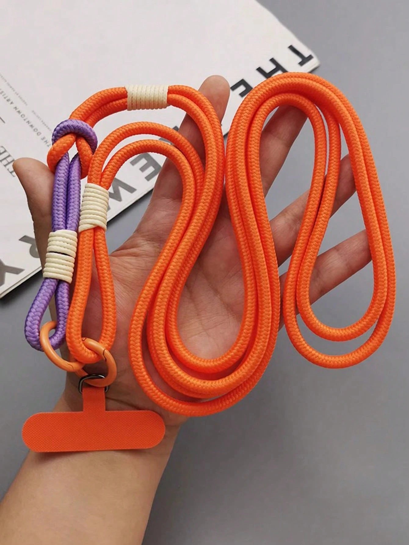 Adjustable Detachable Outdoor Long Strap Phone Case, Universal Fit, Made Of Polyamide Material, With Short Strap, Suitable For Hiking Gifts For Mother, Family, Friends, Birthday, Holiday Phone Charm