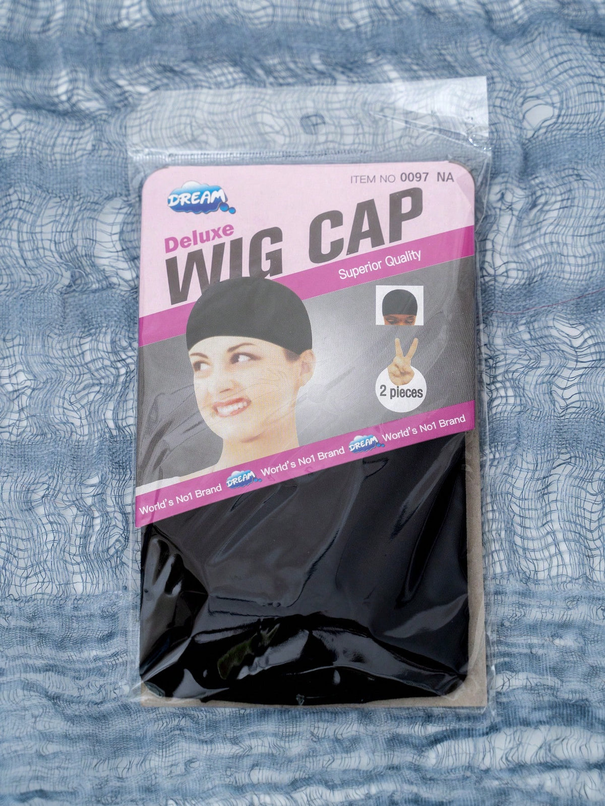 alicegarden 1pc 6-Inch Black Hair Net Wig Cap Hair Accessory