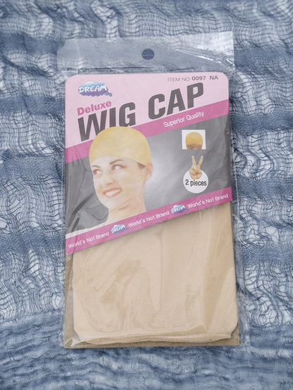 alicegarden 1pc 6-Inch Black Hair Net Wig Cap Hair Accessory