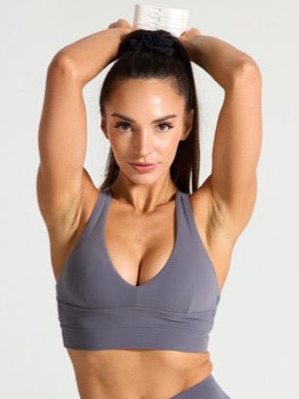Alpha Sports Bra - Blue Steel