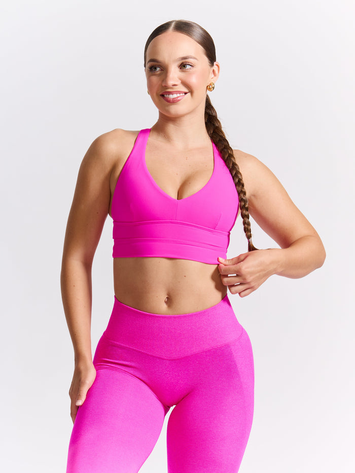 Alpha Sports Bra - Candy Crush