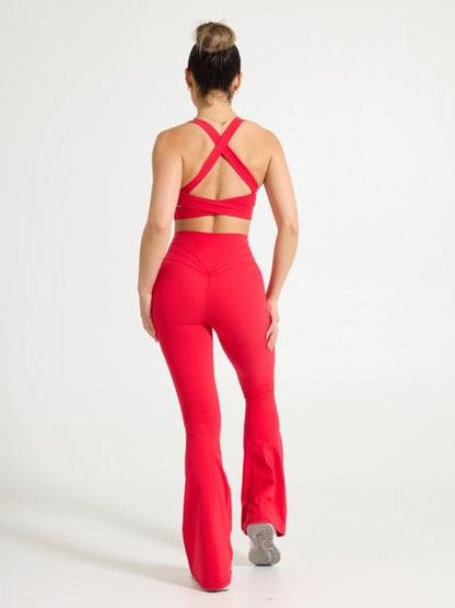 Alpha Sports Bra - Salsa Red