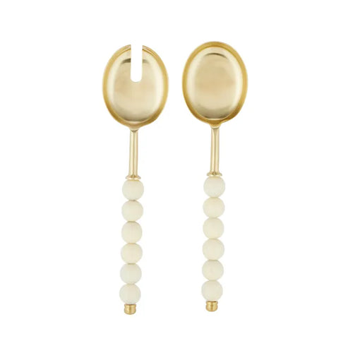 Amalia Resin Server - Ivory