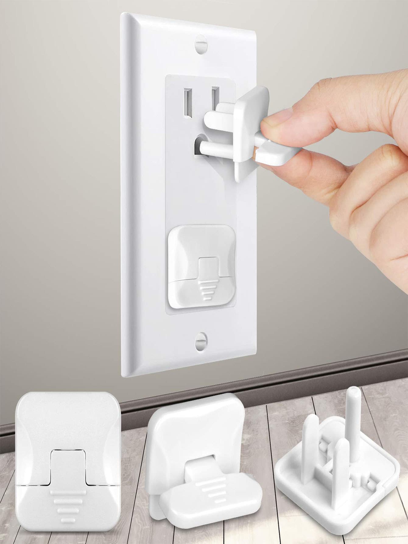 American Standard Socket Cover With Hidden Pull Handle To Prevent Baby From Touching And Protect Power Plugbaby Shower Family Decorations Gifts