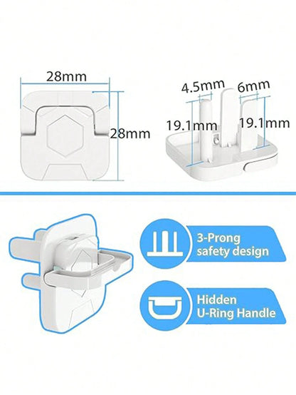 American Standard Socket Cover With Hidden Pull Handle To Prevent Baby From Touching And Protect Power Plugbaby Shower Family Decorations Gifts