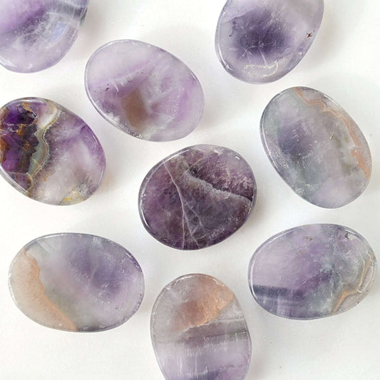Amethyst Crystal Worry Stones