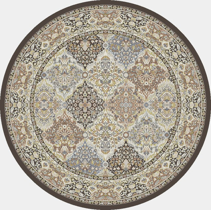 Dynamic Area Rugs Ancient Garden Area Rugs 57008-3235 Brown  Poly 17 Sizes Belgium