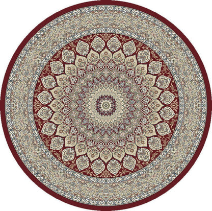 Dynamic Area Rugs Ancient Garden Area Rugs 57090-1484 Red100% Poly Belgium 13 Sizes