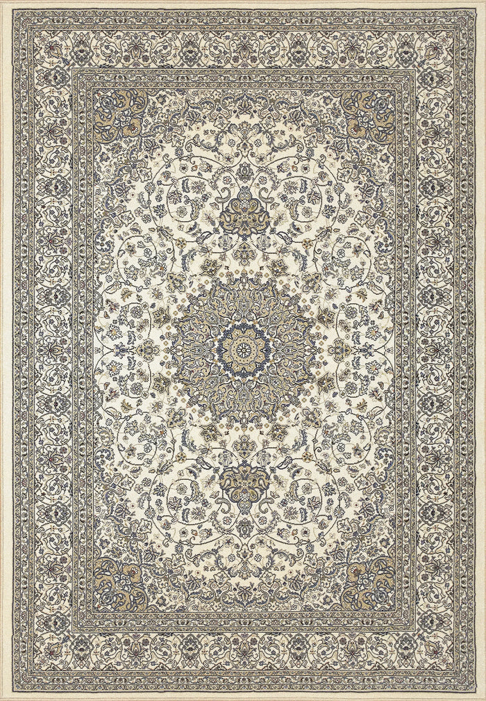 Dynamic Area Rugs Ancient Garden Area Rugs 57119-6464 Ivory 100% Poly Belgium 17 Sizes