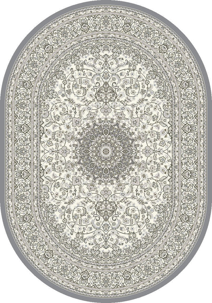 Dynamic Area Rugs Ancient Garden Area Rugs 57119-6656 Ivory 100% Poly Belgium 17 Sizes