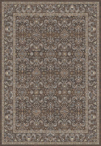 Dynamic Area Rugs Ancient Garden Area Rugs 57276-3235 Brown Poly 17 Sizes Belgium