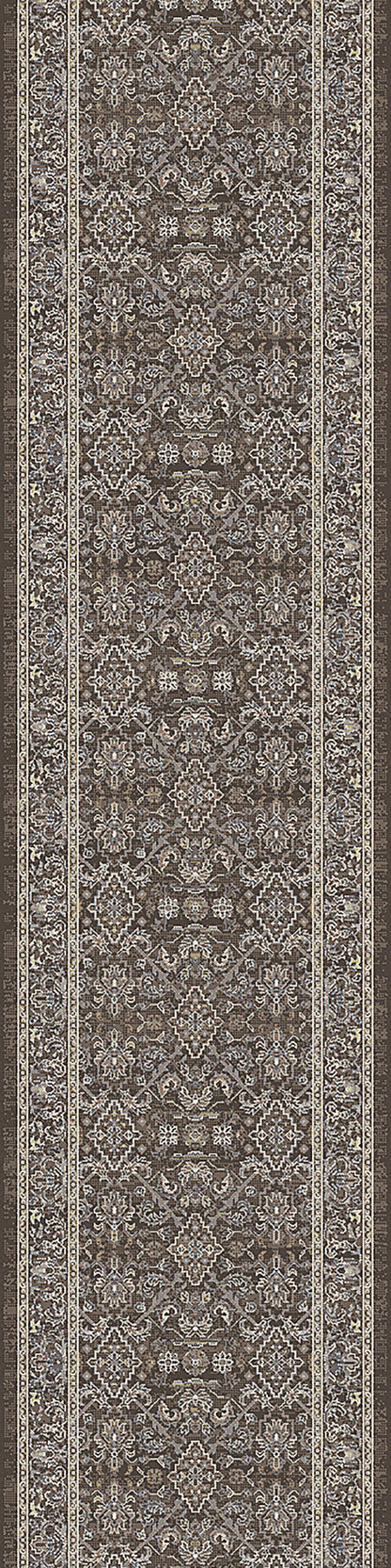 Dynamic Area Rugs Ancient Garden Area Rugs 57276-3235 Brown Poly 17 Sizes Belgium