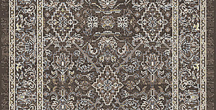 Dynamic Area Rugs Ancient Garden Area Rugs 57276-3235 Brown Poly 17 Sizes Belgium