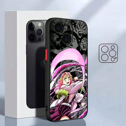 Anime For IPhone 17 Air 16E 16 15 14 13 12 11 8 7 Mini Pro Max Plus Frosted Translucent Soft Phone Case