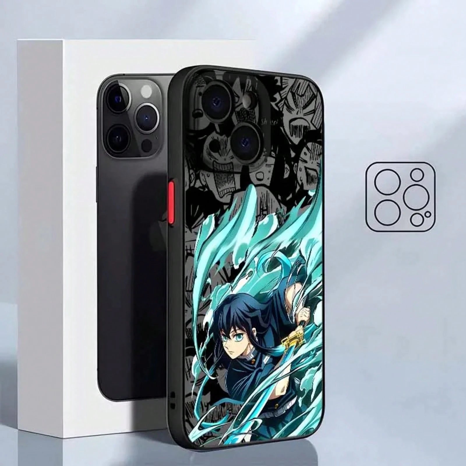 Anime For IPhone 17 Air 16E 16 15 14 13 12 11 8 7 Mini Pro Max Plus Frosted Translucent Soft Phone Case