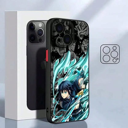 Anime For IPhone 17 Air 16E 16 15 14 13 12 11 8 7 Mini Pro Max Plus Frosted Translucent Soft Phone Case