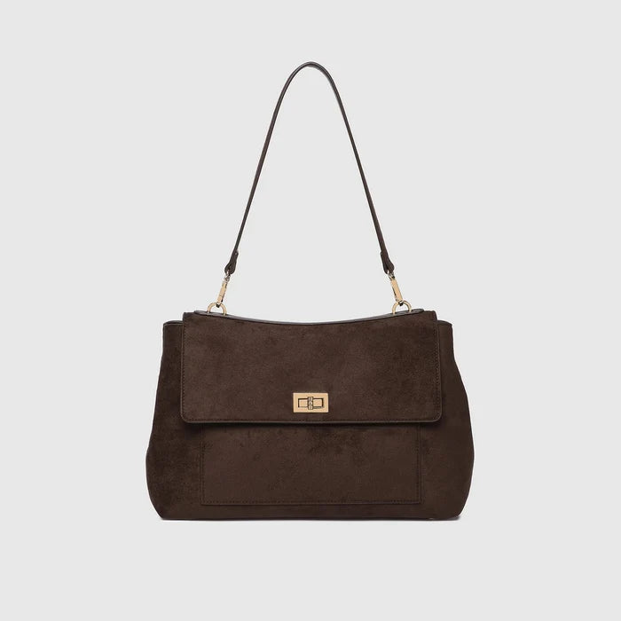 Arden Suedette Shoulder Bag