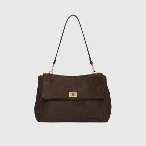 Arden Suedette Shoulder Bag