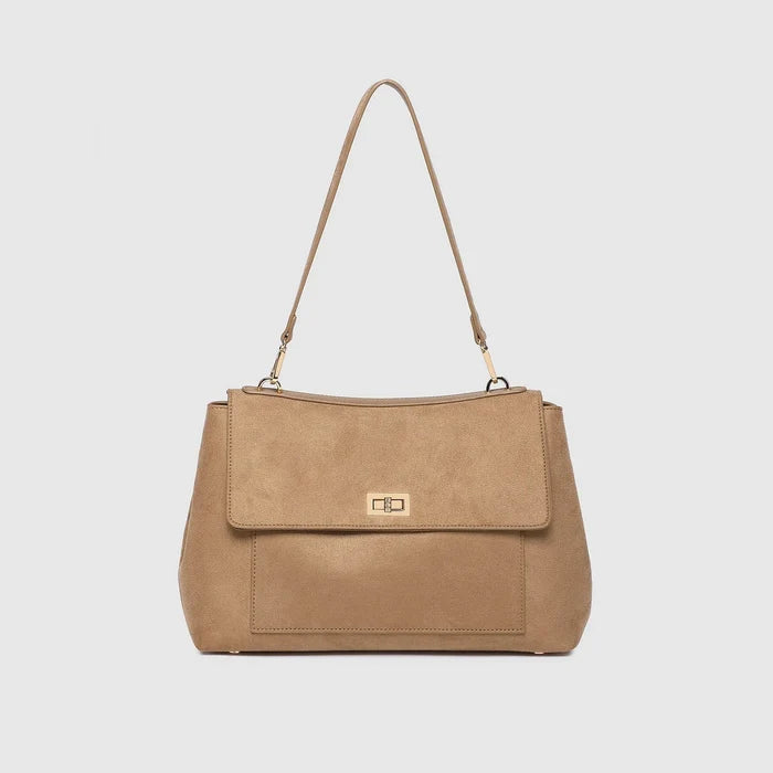 Arden Suedette Shoulder Bag