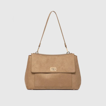 Arden Suedette Shoulder Bag