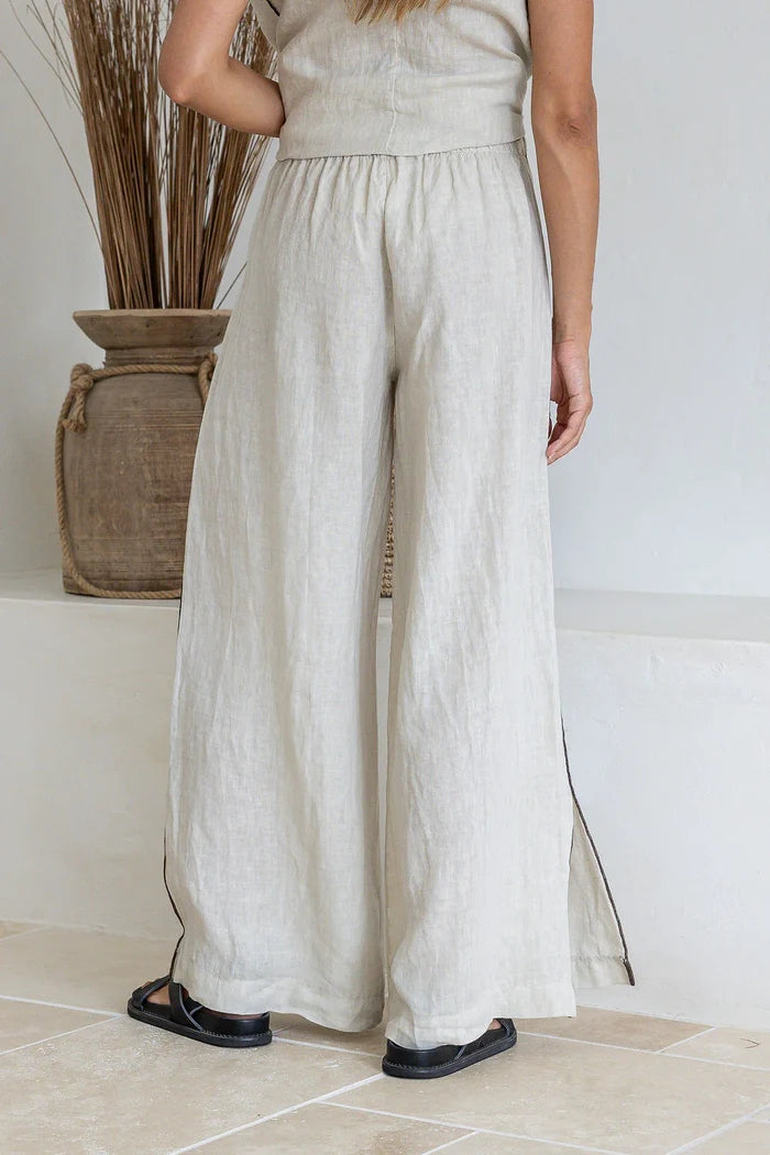 Ariosa Pant - Sand & Mocha